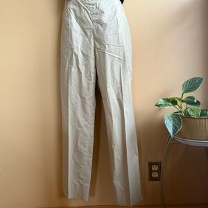 PAULE KA Women’s Elegant Cream Dress Pants Size 42